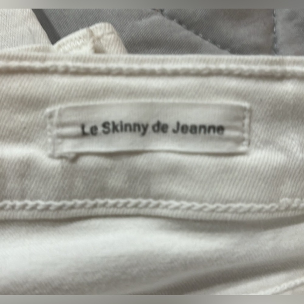 NWOT Frame Denim ”Le Skinny de Jeanne” size 28 Raw Cut Step Hem Jeans - Picture 5 of 9
